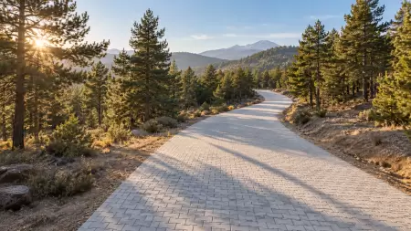 Ortaseki Ormanları 15.000 m² Parke Yol Uygulaması