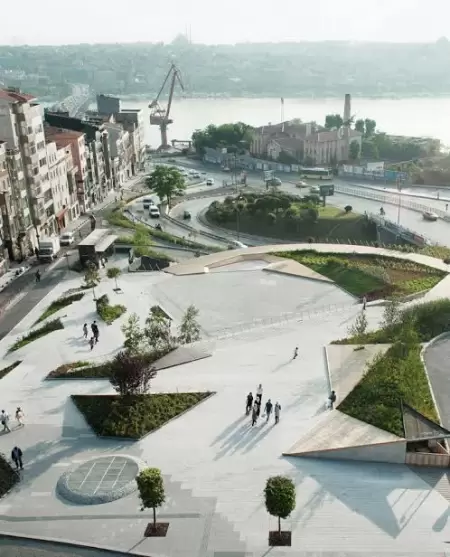 Birlik Parkı Kentsel Dönüşüm Konutları Çevre Düzenleme İşi